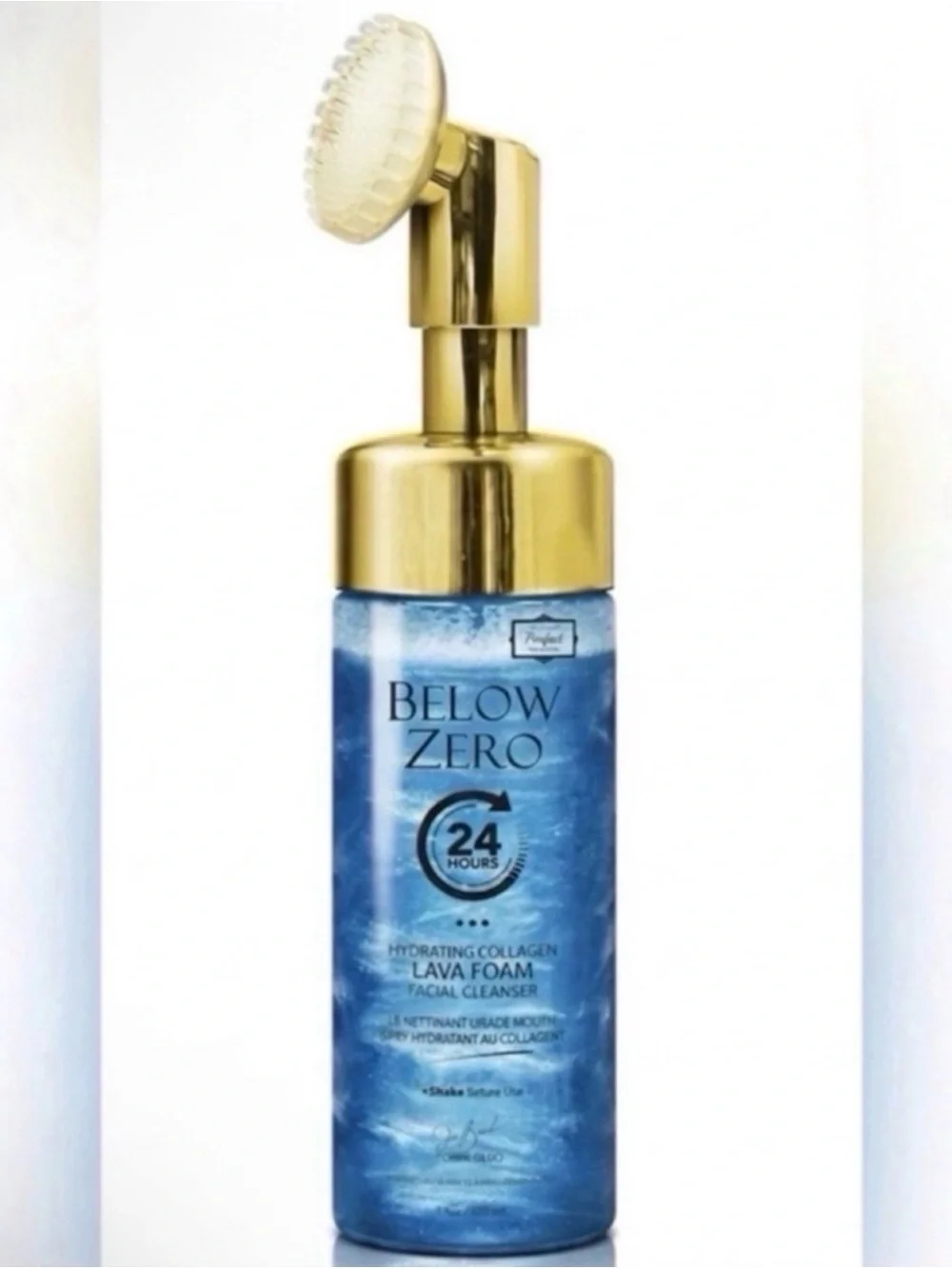 Below Zero Glacier Ice Oil Control Lava Foam Cleanser W/Brush Head ~ Retail $180